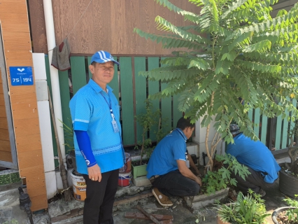 ไฟล์แนบ กปภ.สาขาสามพราน ลงพื้นที่ สุ่ม ตรวจสอบมาตรวัดน้ำ และการลักน้ำใช้ หมู่บ้านพฤกษา 75