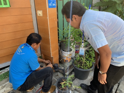 ไฟล์แนบ กปภ.สาขาสามพราน ลงพื้นที่ สุ่ม ตรวจสอบมาตรวัดน้ำ และการลักน้ำใช้ หมู่บ้านพฤกษา 75