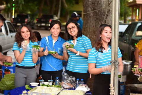 ไฟล์แนบ กปภ.สาขาพนมทวน ร่วมพิธีสมโภชและถวายผ้ากฐินพระราชทาน