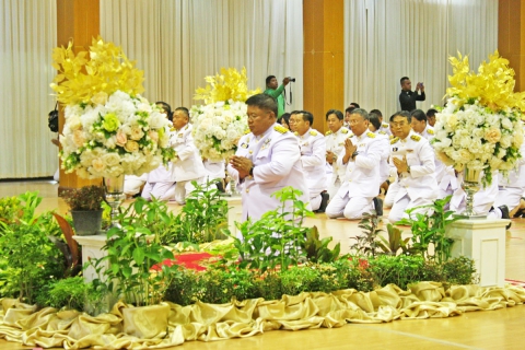 ไฟล์แนบ กปภ.สาขาอุบลราชธานี ร่วมพิธีถวายพานพุ่มราชสักการะ ถวายราชสดุดี และถวายบังคม เนื่องในวันชาติ และวันพ่อแห่งชาติ