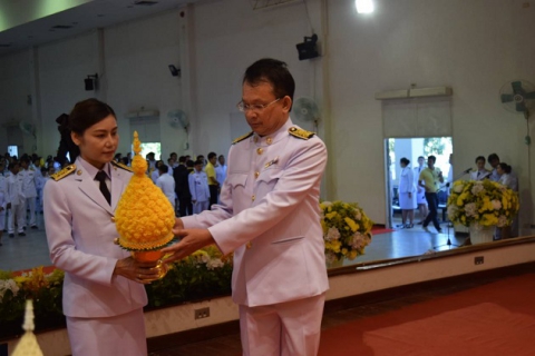 ไฟล์แนบ กปภ.สาขากำแพงเพชร เข้าร่วมพิธีถวายพานพุ่มราชสักการะ ถวายราชสดุดี และถวายบังคม เนื่องในวันคล้ายวันเฉลิมพระชนมพรรษาพระบาทสมเด็จพระปรมินทรมหาภูมิพลอดุลยเดช บรมนาถบพิตร วันชาติ และวันพ่อแห่งชาติ
