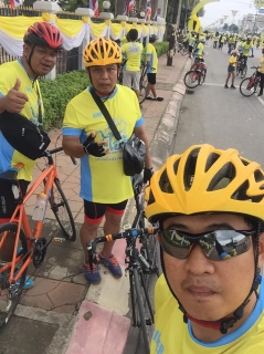 ไฟล์แนบ กปภ.สาขากาญจนบุรี  ได้เข้าร่วมปั่นจักรยานในกิจกรรม Bike อุ่นไอรัก