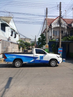 ไฟล์แนบ กปภ.สาขาสามพราน ลงพื้นที่ประชาสัมพันธ์ การหยุดจ่ายน้ำชั่วคราว