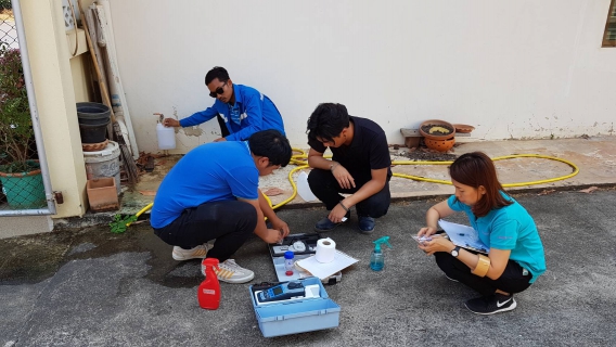 ไฟล์แนบ กปภ.สาขาขลุง ลงพื้นที่เก็บตัวอย่างน้ำประปา ตรวจวัดคุณภาพน้ำประปา