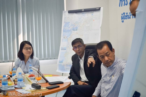 ไฟล์แนบ ประปาบ้านฉาง ต้อนรับ สำนักงานสภาพัฒนฯ เยี่ยมชมกิจการประปา