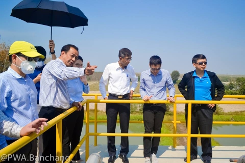 ไฟล์แนบ ประปาบ้านฉาง ต้อนรับ สำนักงานสภาพัฒนฯ เยี่ยมชมกิจการประปา