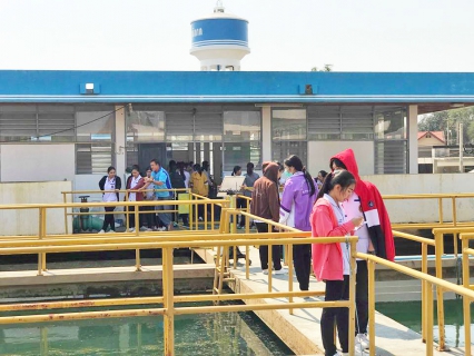 ไฟล์แนบ กปภ.สาขาอุบลราชธานี ต้อนรับนักศึกษาดูงานระบบผลิตน้ำประปา