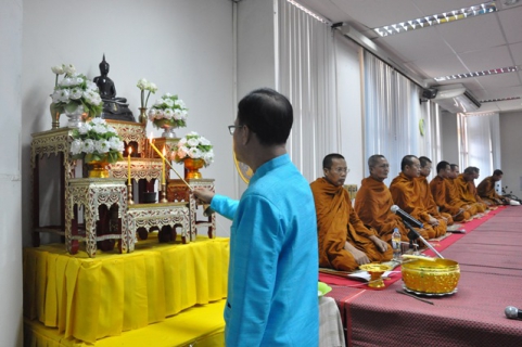 ไฟล์แนบ การประปาส่วนภูมิภาคเขต ๖ จัดพิธีบวงสรวงพระแม่ธรณีฯ และทำบุญถวายเพลเนื่องในสำคัญทางศาสนา วันมาฆบูชา 