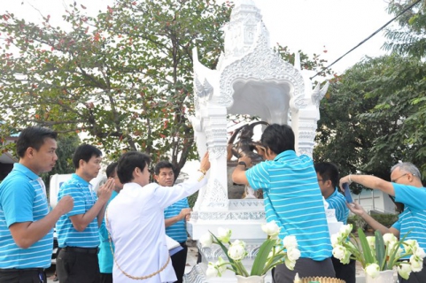 ไฟล์แนบ การประปาส่วนภูมิภาคเขต ๖ จัดพิธีบวงสรวงพระแม่ธรณีฯ และทำบุญถวายเพลเนื่องในสำคัญทางศาสนา วันมาฆบูชา 