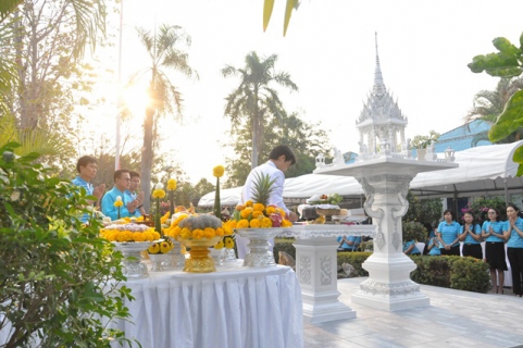 ไฟล์แนบ การประปาส่วนภูมิภาคเขต ๖ จัดพิธีบวงสรวงพระแม่ธรณีฯ และทำบุญถวายเพลเนื่องในสำคัญทางศาสนา วันมาฆบูชา 