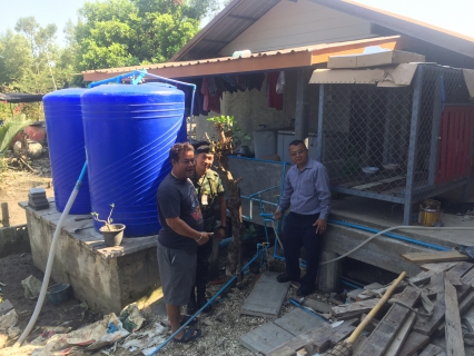 ไฟล์แนบ กปภ.สาขาสมุทรสงคราม ลงพื้นที่ตรวจสอบปัญหาน้ำไม่ไหลบริเวณพื้นที่ปลายท่อ