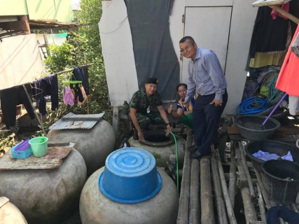 ไฟล์แนบ กปภ.สาขาสมุทรสงคราม ลงพื้นที่ตรวจสอบปัญหาน้ำไม่ไหลบริเวณพื้นที่ปลายท่อ