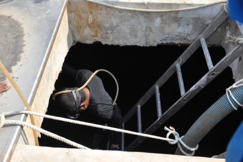 ไฟล์แนบ รองผู้ว่าการ (ปฏิบัติการ ๒) ลงพื้นที่โรงผลิตน้ำบ้านโกทา จ.ขอนแก่น ตรวจสอบความคืบน้ำการกำจัดตะกอนในถังน้ำดิบฯ