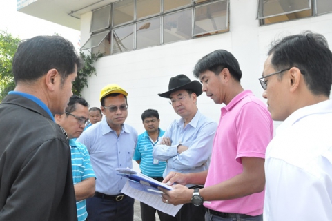 ไฟล์แนบ รองผู้ว่าการ (ปฏิบัติการ ๒) ลงพื้นที่โรงผลิตน้ำบ้านโกทา จ.ขอนแก่น ตรวจสอบความคืบน้ำการกำจัดตะกอนในถังน้ำดิบฯ