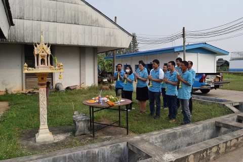 ไฟล์แนบ กปภ.สาขากำแพงเพชร ไหว้สักการะพระแม่ธรณี ศาลพระภูมิเจ้าที่  เนื่องในวันสถาปนาครบรอบ 40 ปีการประปาส่วนภูมิภาค