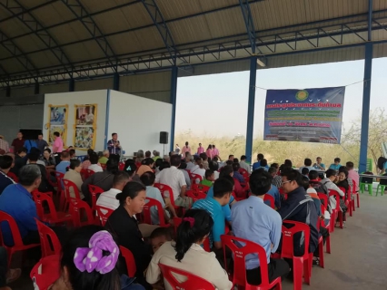ไฟล์แนบ กปภ.สาขากาญจนบุรี เข้าร่วมประชุมประชาคมระดับตำบล ในการลงมติให้ความเห็นชอบโอนการบริหารจัดการระบบประปาขนาดใหญ่
