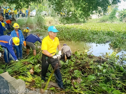 ไฟล์แนบ ประปาบ้านฉาง ใส่ใจแหล่งน้ำ ร่วมลอกผักตบในชุมชน
