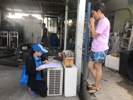 ไฟล์แนบ กปภ.สาขาสามพราน ลงพื้นที่หาลูกค้า บริเวณที่วางท่อขยายเขตแล้วเสร็จ 