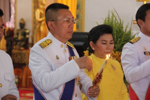 ไฟล์แนบ การประปาส่วนภูมิภาคเขต ๖ ร่วมพิธีเวียนเทียนสมโภชน้ำอภิเษก ณ  พระมหาธาตุแก่นนครอนุสรณ์สาธุชน วัดหนองแวงพระอารามหลวง ต.ในเมือง อ.เมือง จ.ขอนแก่น