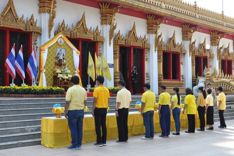 ไฟล์แนบ การประปาส่วนภูมิภาคเขต ๖ ร่วมพิธีเวียนเทียนสมโภชน้ำอภิเษก ณ  พระมหาธาตุแก่นนครอนุสรณ์สาธุชน วัดหนองแวงพระอารามหลวง ต.ในเมือง อ.เมือง จ.ขอนแก่น