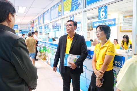 ไฟล์แนบ กปภ.สาขาปทุมธานี ให้การต้อนรับคณะอนุกรรมการตรวจประเมินมาตรฐานศูนย์ราชการสะดวก คณะที่ 9 ในการตรวจประเมินมาตรฐานการให้บริการศูนย์ราชการสะดวก จากสำนักงานปลัดสำนักนายกรัฐมนตรี ทำเนียบรัฐบาล