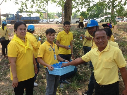 ไฟล์แนบ กปภ.สาขากำแพงเพชร  ร่วมการบำเพ็ญสาธารณประโยชน์ กิจกรรมจิตอาสา เราทำความ ดี ด้วยหัวใจ เนื่องในพิธีปลูกต้นไม้มงคลพระราชทาน (ต้นรวงผึ้งพระราชทานสมเด็จพระเจ้าอยู่หัว)