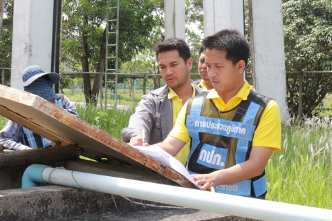 ไฟล์แนบ กปภ.สาขาจันทบุรี และ งานน้ำสูญเสีย กองระบบจำหน่าย กปภ.ข.1 ลงพื้นที่ตรวจสอบน้ำสูญเสีย ในพื้นที่ มหาวิทยาลัยบูรพา วิทยาเขตจันทบุรี ตามโครงการ DSM การบริหารจัดการทรัพยากรน้ำอย่าง รู้คุณค่า ประจำปี 2562