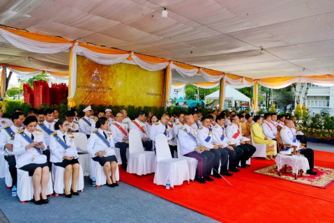 ไฟล์แนบ กปภ.สาขาปทุมธานี ร่วมพิธีเปิดกรวยถวายราชสักการะหน้าพระบรมฉายาลักษณ์พระบาทสมเด็จพระเจ้าอยู่หัว ในพิธีถวายพระพรชัยมงคล เนื่องในการพระราชพิธีบรมราชาภิเษก