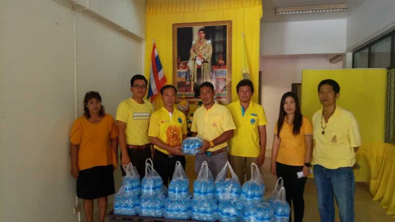 ไฟล์แนบ กปภ.สาขาท้ายเหมือง ร่วมสนับสนุนน้ำดื่มบรรจุขวดตราสัญลักษณ์ กปภ. ให้แก่อำเภอท้ายเหมือง