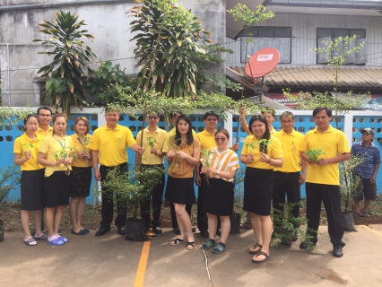 ไฟล์แนบ เมื่อวันที่ 17 พฤษภาคม 2562 กปภ.สาขาน่าน นำโดยนายเรืองเดช ริกากรณ์ ผู้จัดการการประปาส่วนภูมิภาคสาขาน่าน หัวหน้างานและพนักงานในสังกัด ร่วมกันปลูกต้นไม้ เนื่องในวันต้นไม้ประจำของชาติ 2562 โดยปลูกต้นหูกร