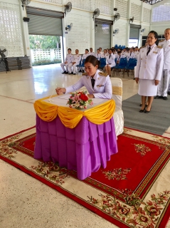 ไฟล์แนบ กปภ.สาขาพนมทวน ร่วมพิธีทำบุญตักบาตร และลงนามถวายพระพรชัยมงคล เนื่องในโอกาสวันคล้ายวันเฉลิมพระชนมพรรษา สมเด็จพระนางเจ้าฯพระบรมราชินี