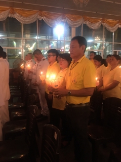 ไฟล์แนบ กปภ.สาขาสามพราน เข้าร่วมพิธีถวายเครื่องราชสักการะและจุดเทียนถวายพระพรชัยมงคล เนื่องในโอกาสวันเฉลิมพระชนมพรรษา สมเด็จพระนางเจ้าสุทิดา พัชรสุธาพิมลลักษณ พระบรมราชินี