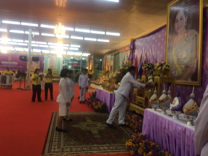 ไฟล์แนบ กปภ.สาขาสามพราน เข้าร่วมพิธีถวายเครื่องราชสักการะและจุดเทียนถวายพระพรชัยมงคล เนื่องในโอกาสวันเฉลิมพระชนมพรรษา สมเด็จพระนางเจ้าสุทิดา พัชรสุธาพิมลลักษณ พระบรมราชินี