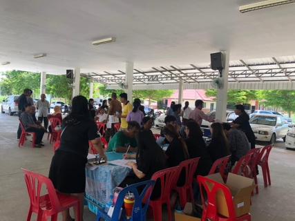 ไฟล์แนบ กปภ.สาขากาญจนบุรีออกหน่วยเชิงรุกรับคำขอติดตั้งมาตรวัดน้ำนอกสถานที่ร่วมกับองค์การบริหารส่วนตำบลเกาะสำโรง