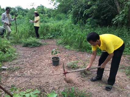 ไฟล์แนบ กปภ.สาขากำแพงเพชร ร่วมกันปลูกต้นไม้ เพิ่มพื้นที่สีเขียวลดภาวะโลกร้อน