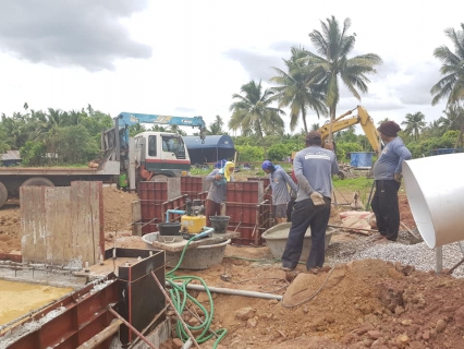 ไฟล์แนบ กปภ.สาขาสมุทรสงคราม ลงพื้นที่ติดตามความก้าวหน้าโครงการก่อสร้างสถานีเพิ่มแรงดันน้ำ 