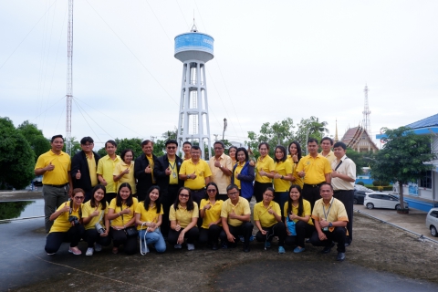ไฟล์แนบ กปภ.สาขาสมุทรสงคราม  ให้การต้อนรับคณะศึกษาดูงานจาก สำนักตรวจสอบ