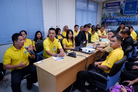 ไฟล์แนบ กปภ.สาขาสมุทรสงคราม  ให้การต้อนรับคณะศึกษาดูงานจาก สำนักตรวจสอบ