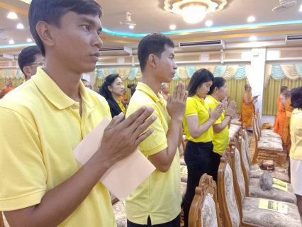 ไฟล์แนบ กปภ.สาขาสมุทรสงคราม  ร่วมกิจกรรมงานสัปดาห์ส่งเสริมการเผยแผ่พระพุทธศาสนา เนื่องในเทศกาล วันอาสาฬหบูชาและวันเข้าพรรษา และร่วมพิธีเจริญพระพุทธมนต์เฉลิมพระเกียรติฯ