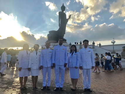 ไฟล์แนบ กปภ.สาขาสามพราน เข้าร่วมพิธีทำบุญตักบาตรและเวียนเทียน เนื่องในวันอาสาฬหบูชา ณ พุทธมณฑล จังหวัดนครปฐม 