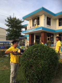 ไฟล์แนบ กปภ.สาขาสมุทรสงคราม จัดกิจกรรมทำความสะอาดปรับภูมิทัศน์โดยรอบบริเวณสำนักงาน (Big Cleaning Day)