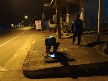 ไฟล์แนบ การประปาส่วนภูมิภาคสาขาคลองท่อม ลงพื้นที่​ทำ​ Step​ Test​ และสำรวจหาท่อแตกรั่ว พื้นที่เทศบาลตำบลลำทับ ในช่วงเวลากลางคืน 