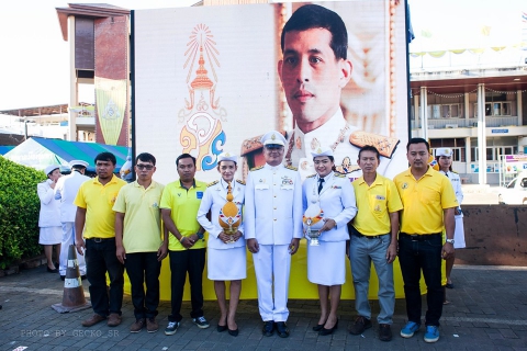 ไฟล์แนบ การประปาส่วนภูมิภาคสาขาชุมพร ร่วมกิจกรรม พิธีถวายเครื่องราชสักการะ และจุดเทียนถวายพระพรชัยมงคลฯ