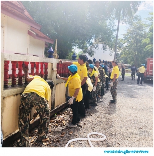 ไฟล์แนบ กปภ.สาขาขนอม เข้าร่วมโครงการจิตอาสาพิทักษ์ศาสนสถานเฉลิมพระเกียรติ เนื่องในปีมหามงคลพระราชพิธีบรมราชาภิเษกและเทิดพระเกียรติสมเด็จพระนางเจ้าสุทิดาฯ พระบรมราชินี