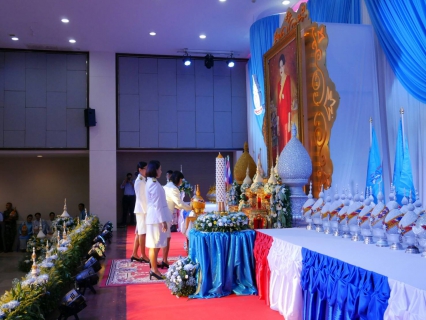 ไฟล์แนบ การประปาส่วนภูมิภาคสาขากระบี่ ร่วมพิธีถวายเครื่องราชสักการะและจุดเทียนถวายพระพรชัยมงคล เนื่องในโอกาสวันเฉลิมพระชนมพรรษา สมเด็จพระนางเจ้าสิริกิติ์ พระบรมราชินีนารถ พระบรมราชชนนีพันปีหลวง 12 สิงหาคม 2562 ประจำปี 2562 