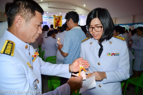 ไฟล์แนบ สาขาบ้านฉาง ร่วมพิธีถวายเครื่องราชสักการะ จุดเทียนถวายพระพรชัยมงคล สมเด็จพระนางเจ้าสิริกิติ์ พระบรมราชินีนาถ พระบรมราชชนนีพันปีหลวง  