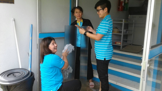 ไฟล์แนบ กปภ.สาขาสามพราน จัดกิจกรรม Big Cleaning Day 