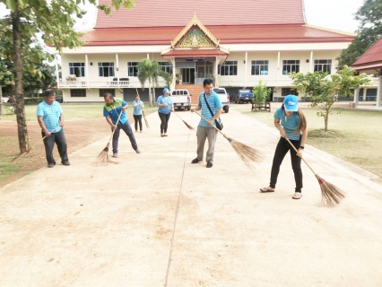 ไฟล์แนบ กปภ.สาขากบินทร์บุรี จัดกิจกรรม CSR ทำความสะอาด กวาดบริเวณลานวัดและล้างห้องน้ำภายในวัด ณ วัดโคกสั้น