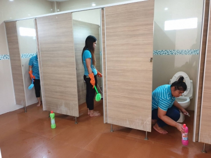 ไฟล์แนบ กปภ.สาขากบินทร์บุรี จัดกิจกรรม CSR ทำความสะอาด กวาดบริเวณลานวัดและล้างห้องน้ำภายในวัด ณ วัดโคกสั้น