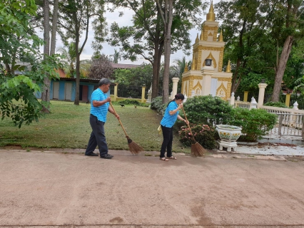 ไฟล์แนบ กปภ.สาขากบินทร์บุรี จัดกิจกรรม CSR ทำความสะอาด กวาดบริเวณลานวัดและล้างห้องน้ำภายในวัด ณ วัดโคกสั้น